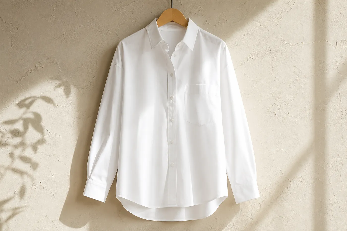 Chemise Oversize en Popeline Signature