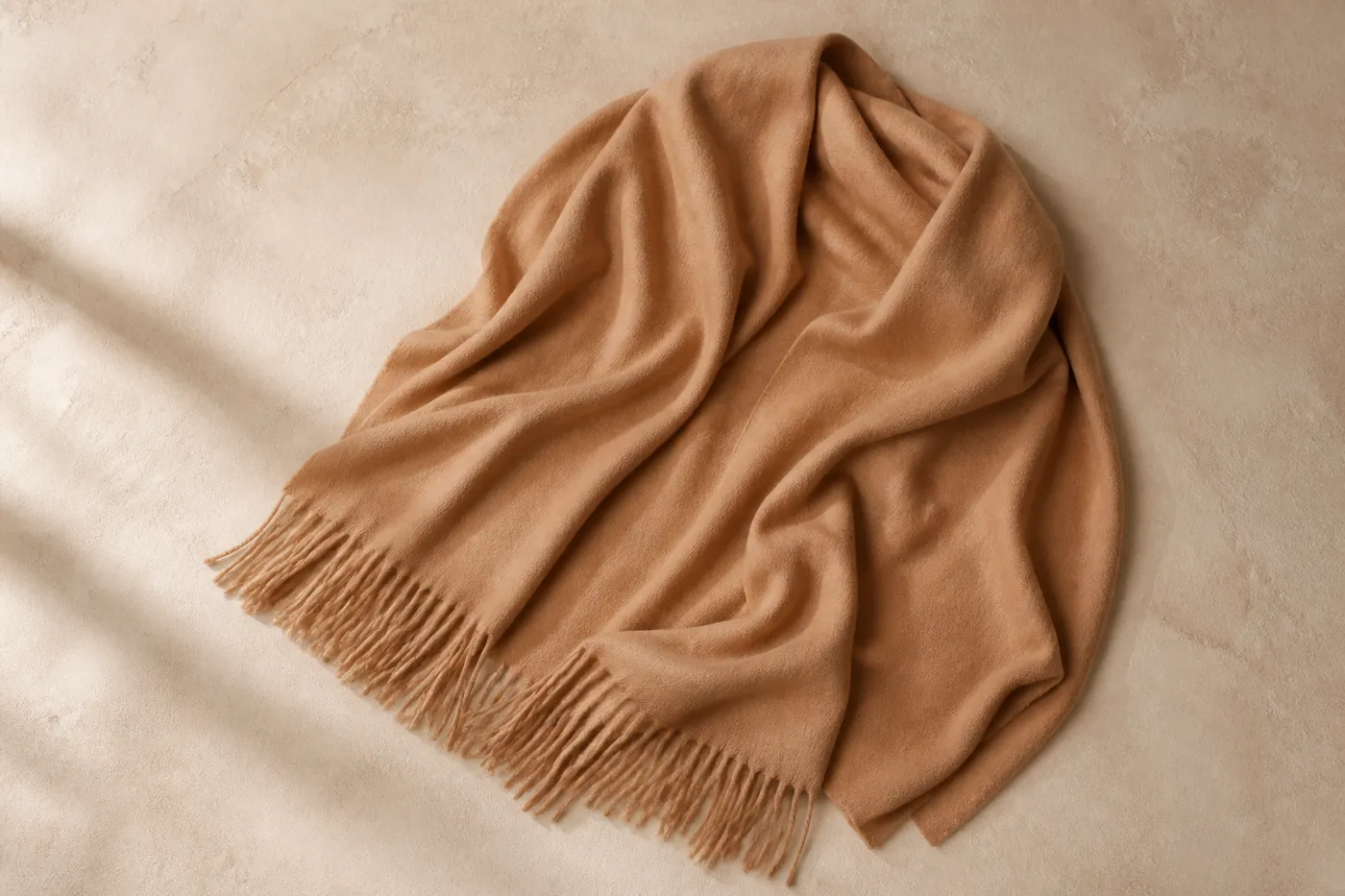Étole Oversized Franges — Serie 01