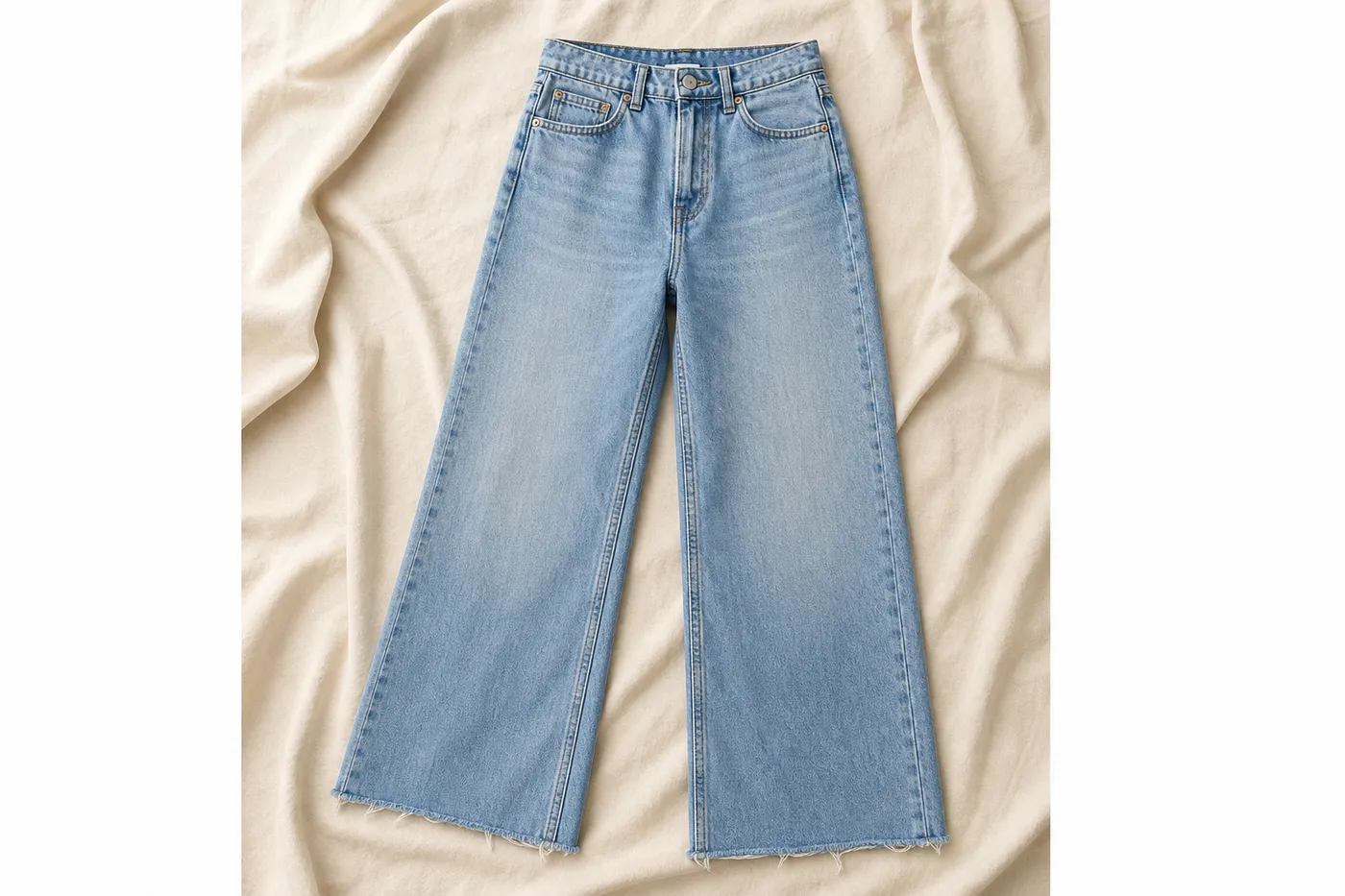 Jean Wide Leg Taille Haute N°20