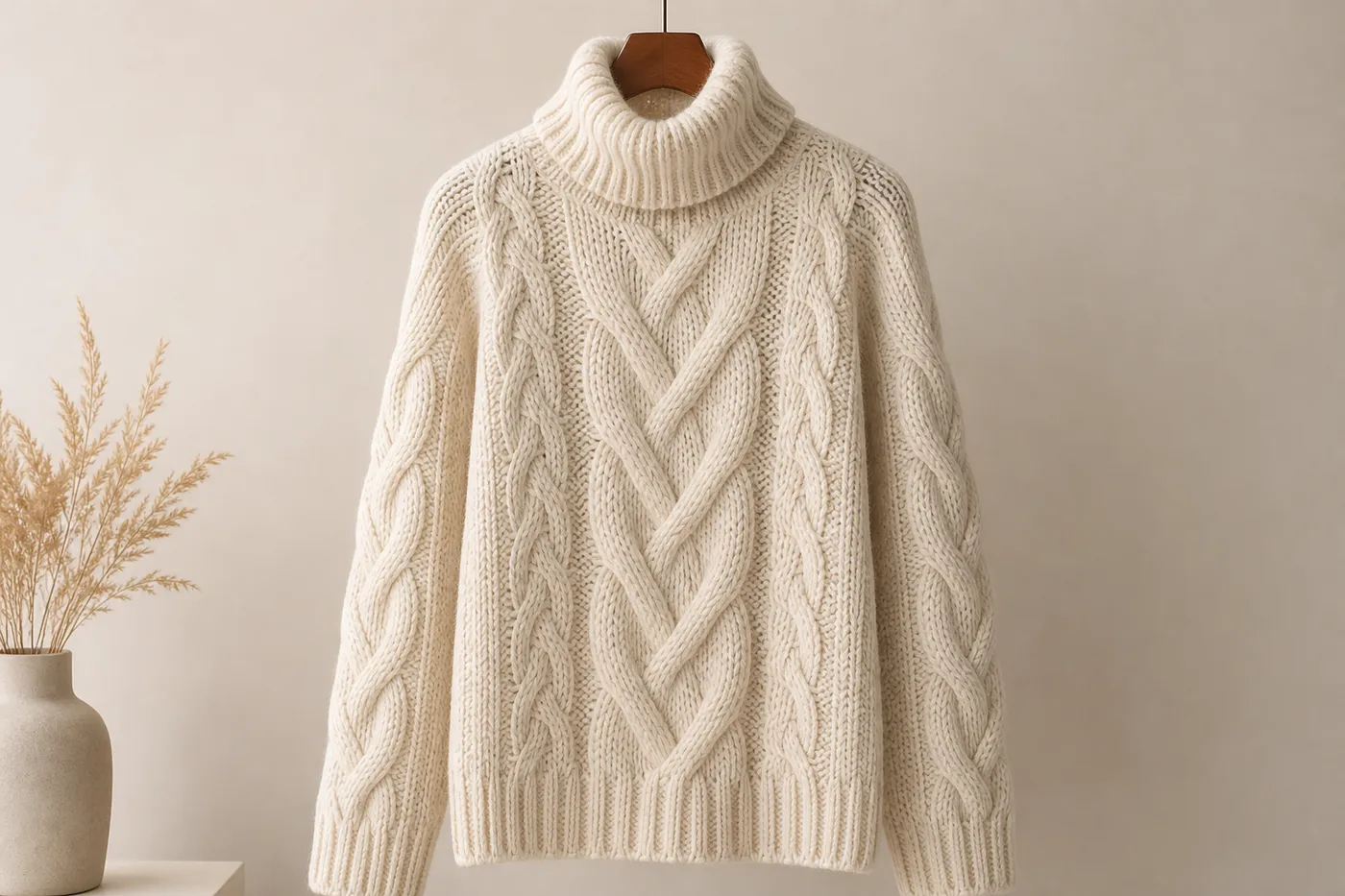 Edition Pull Torsadé en Laine
