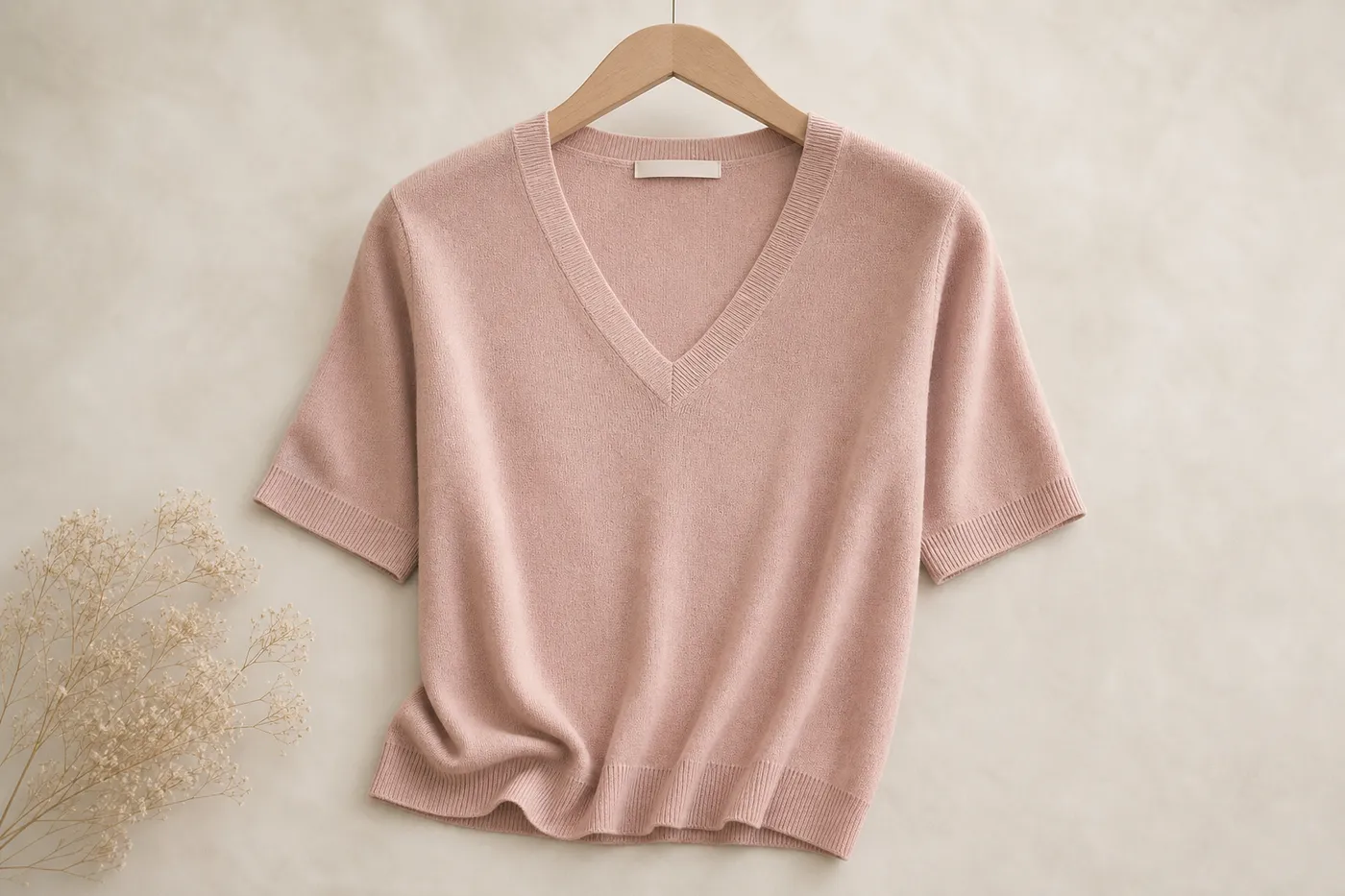 Top Maille Fine Col V Atelier